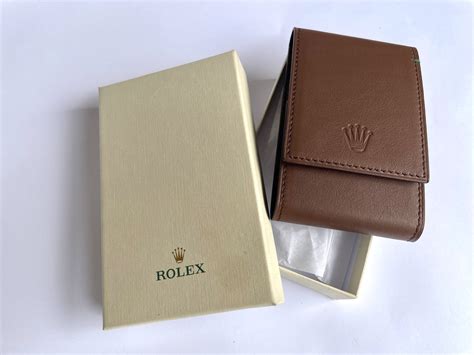 travel rolex case|rolex leather travel pouch.